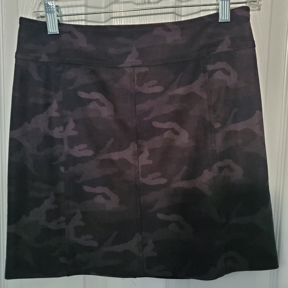 Drew Camouflage Mini Skirt